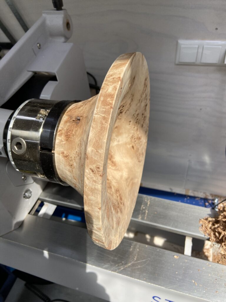 Mappa Burl. Voorgedraaid.